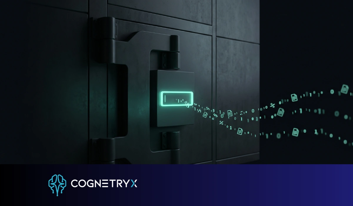 Sensitive financial records flowing out of an institution through ordinary AI prompts and connectors rather than a breached wall